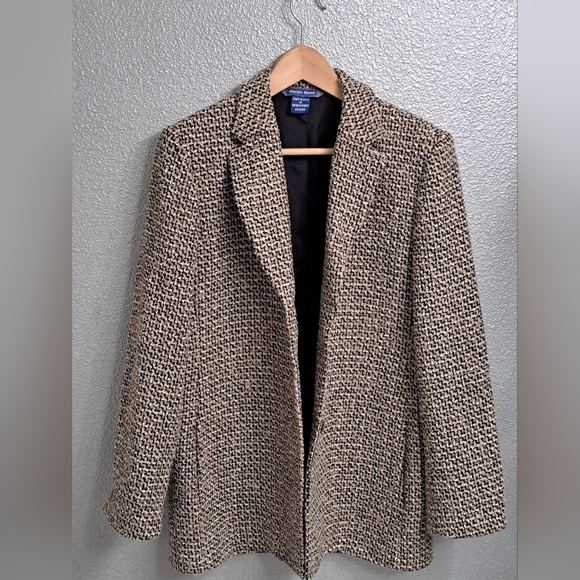 Austin Reed Wool/Mohair Blend Blazer/Coat    Size 10 - Picture 7 of 8